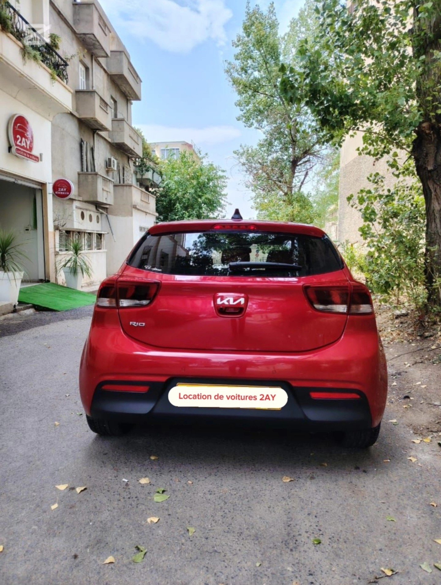 Kia Rio 4 Kia Rio à louer en location de voiture Setif