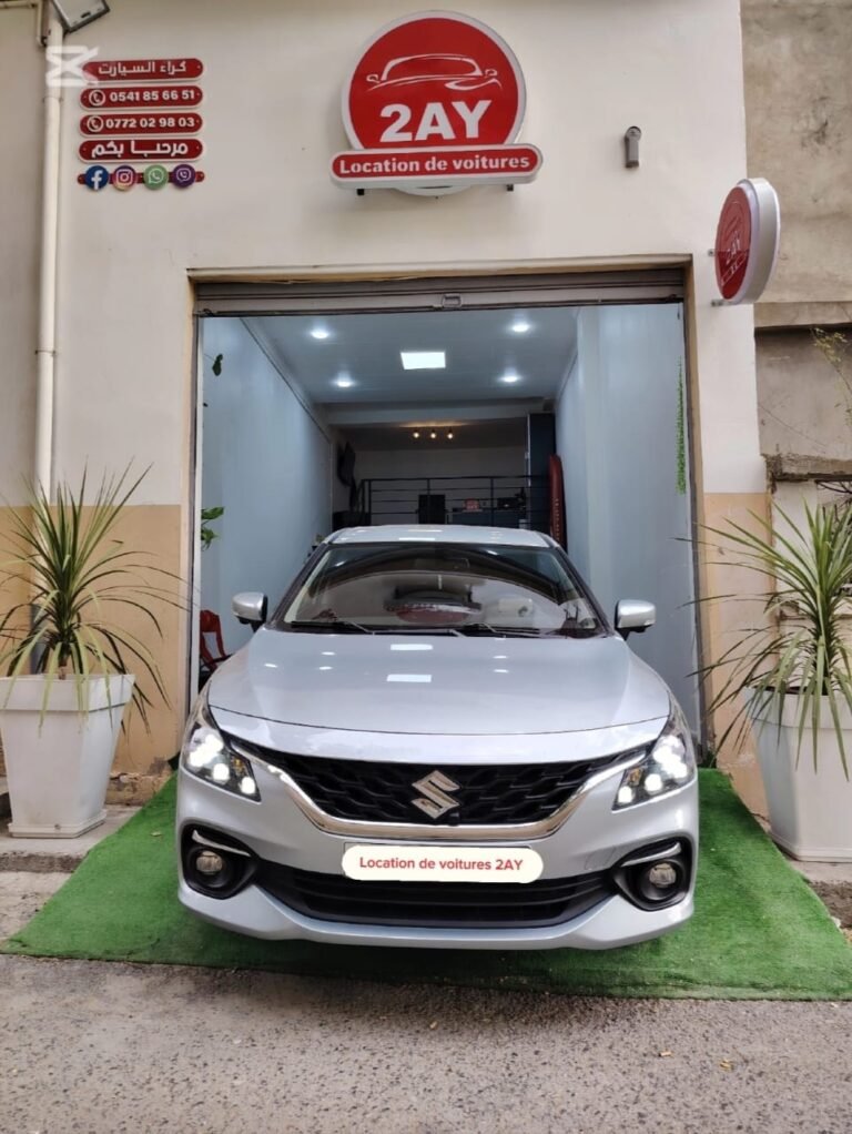 Suzuki Baleno 2023 en location de voitures à Sétif chez 2AY