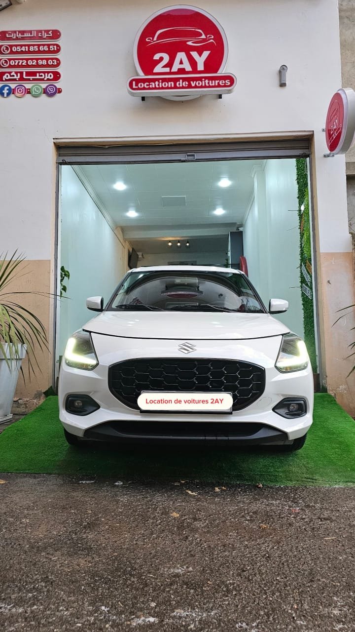 Suzuki Swift 2025 1 Suzuki Swift 2025 En Location De Voiture À Sétif Disponible Chez 2AY Location De Voitures