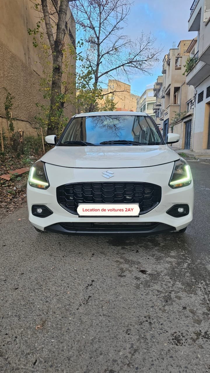 Suzuki Swift 2025 3 Location voiture Sétif – Suzuki Swift 2025 automatique disponible
