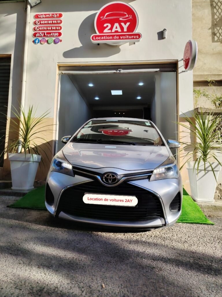 Toyota Yaris 2019 disponible en location de voitures Setif